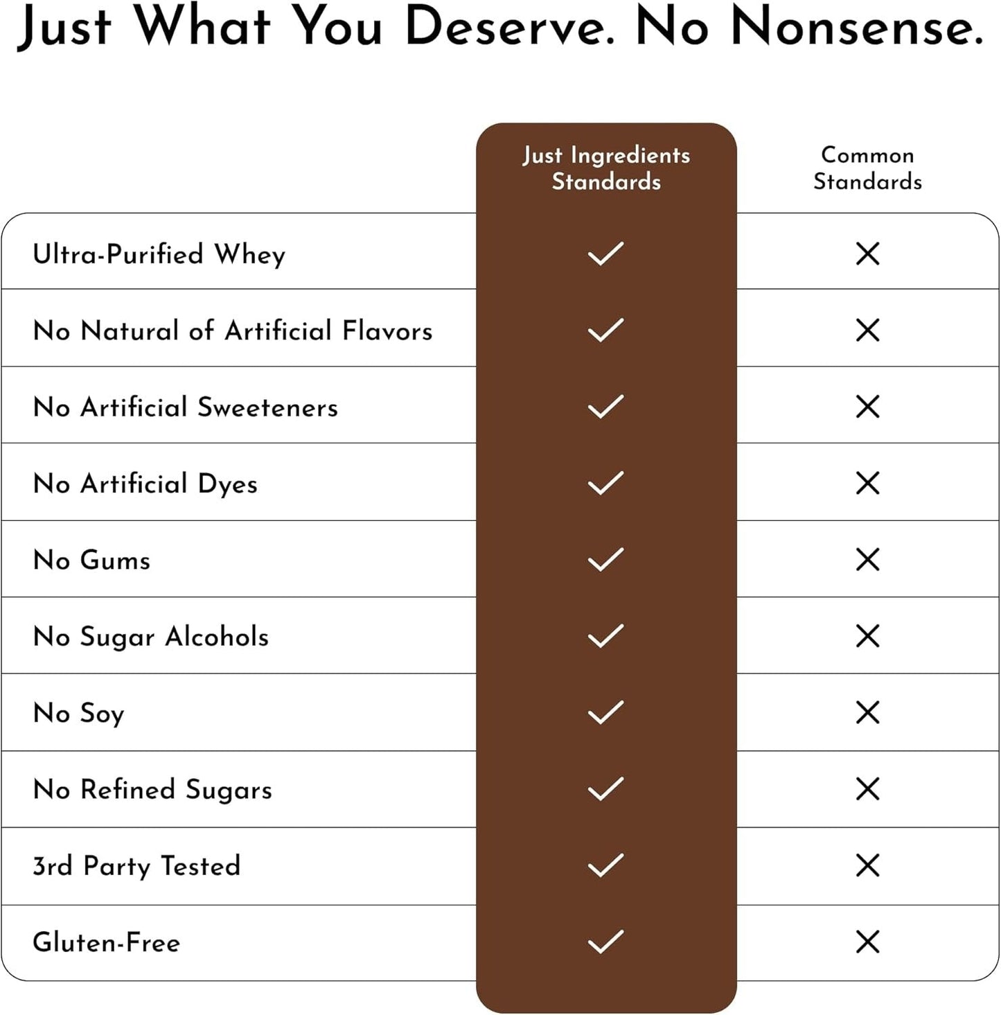 JUST INGREDIENTS Protein Powder