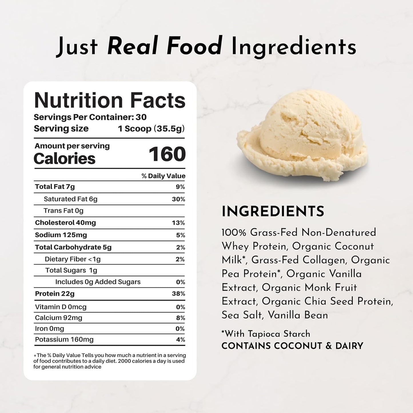 JUST INGREDIENTS Protein Powder